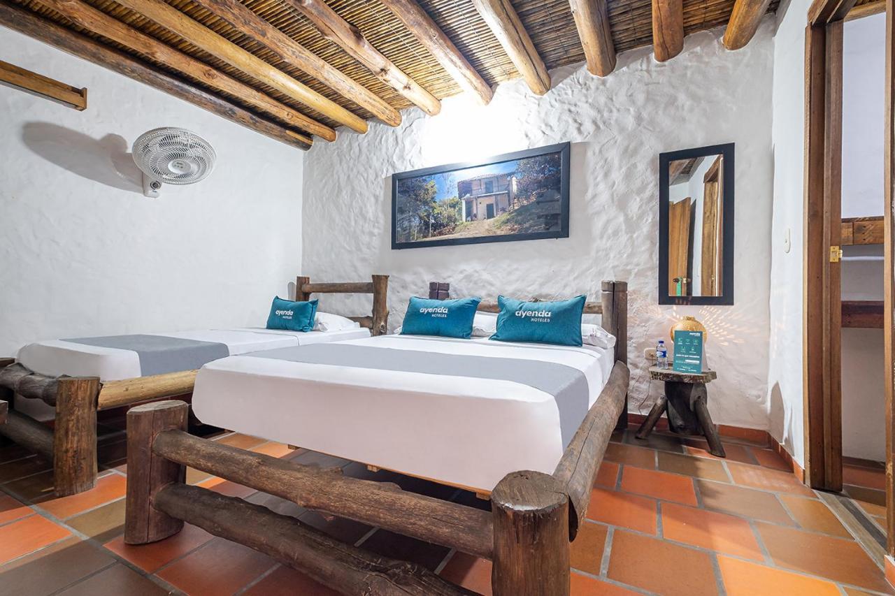 Hotel Ayenda Boutique Macaregua Girón Exteriér fotografie