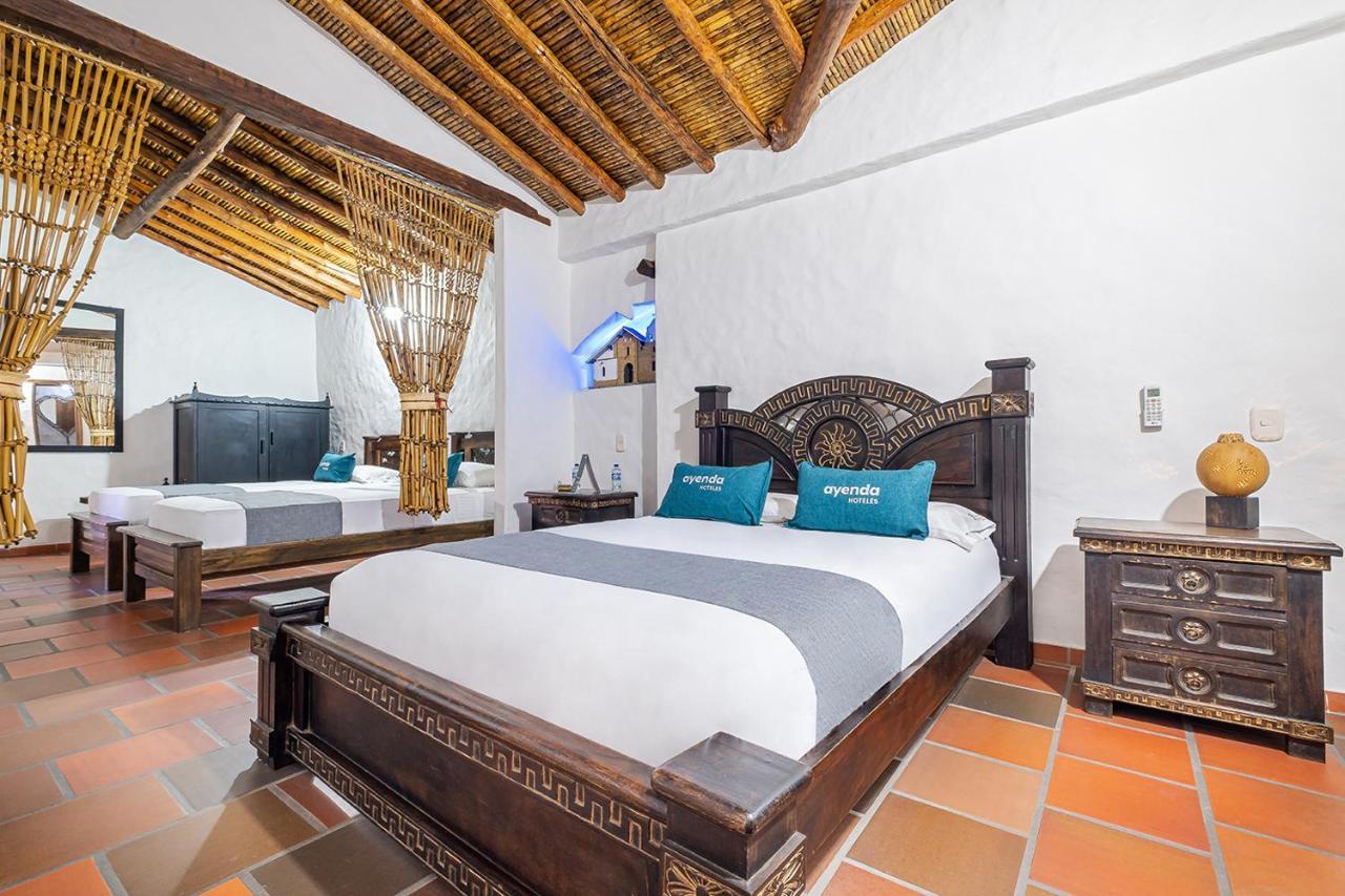 Hotel Ayenda Boutique Macaregua Girón Exteriér fotografie