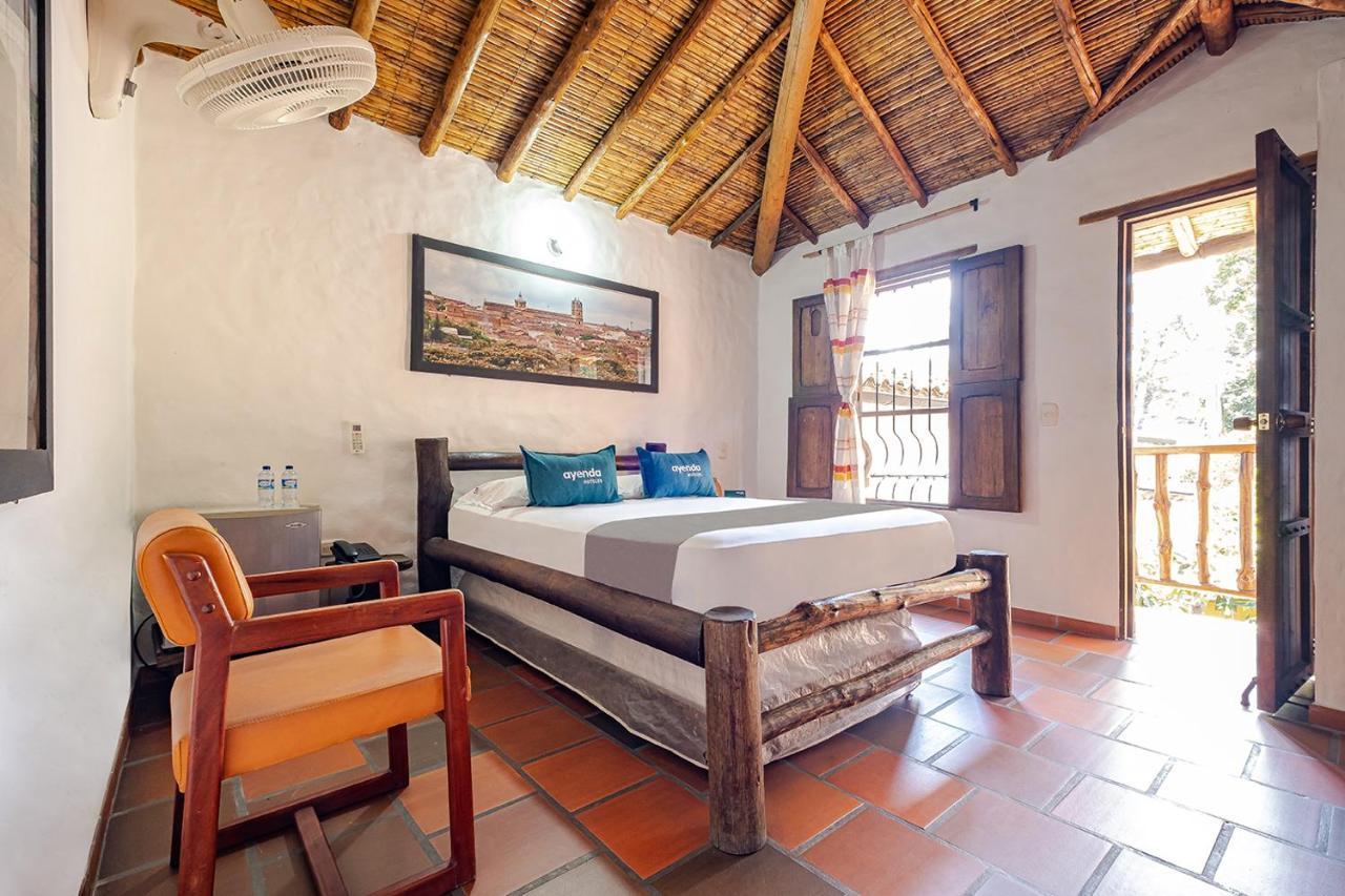 Hotel Ayenda Boutique Macaregua Girón Exteriér fotografie